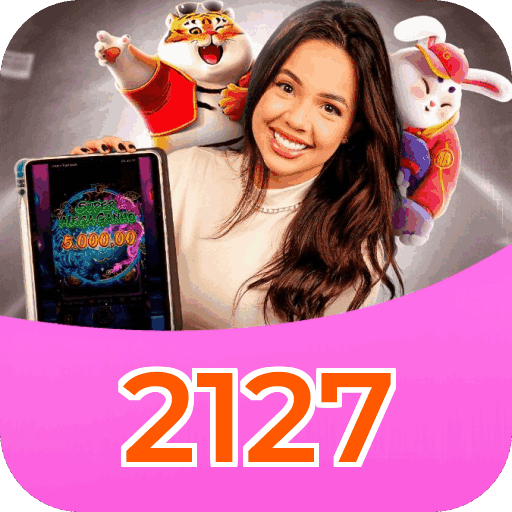 Interface do aplicativo 2127 mostrando jogos disponíveis no iOS e Android